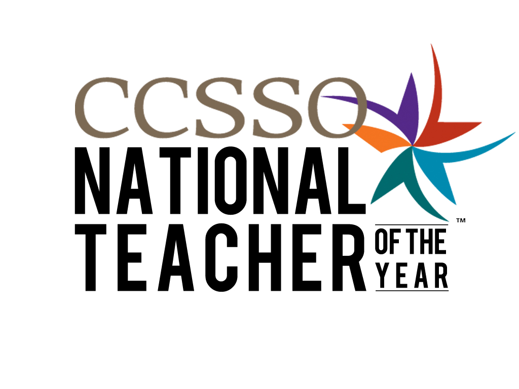 Logo for the National Teacher of the Year program