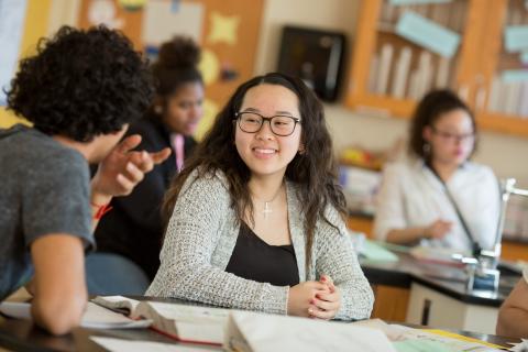 Image of students in classroom 